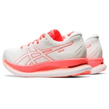 Asics Running Shoes GlideRide Tokyo (Cushioning) White/Red Women